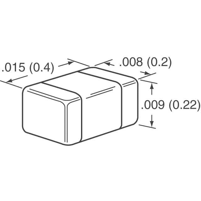 C0402C0G1C030B TDK Corporation  Condensadores cerámicos